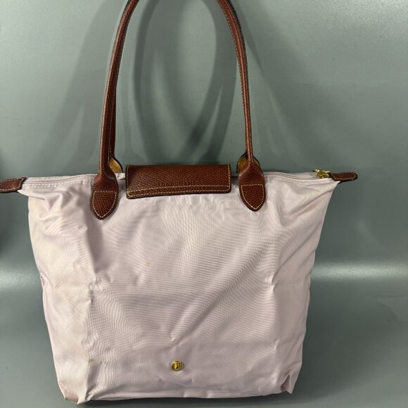 LONGCHAMP LE PLIAGE BEIGE MEDIUM Long Handle, Medium - Picture 5 of 14